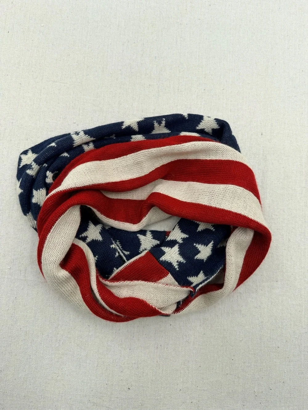 American Flag Infinity Scarf - Red, White & Blue